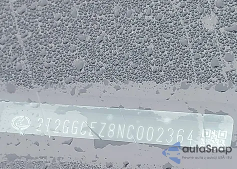 2022 Lexus Nx 350 Premium из США, поврежденный, VIN 2T2GGCEZ8NC002364